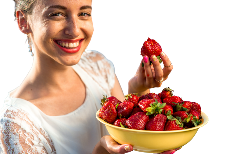 La Fragola Croccante - proprietà per la pelle